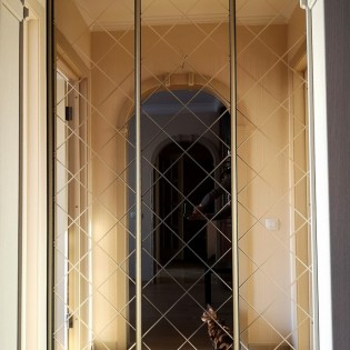 Двери-купе в гардеробную нишу в квартире на ул. Подвойского (см. отзыв Виктории от 08/09/2019)