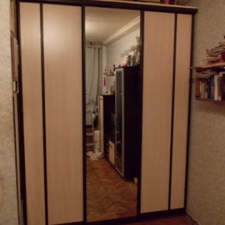 Новочеркасский пр: шкаф с вертикальным разделителем